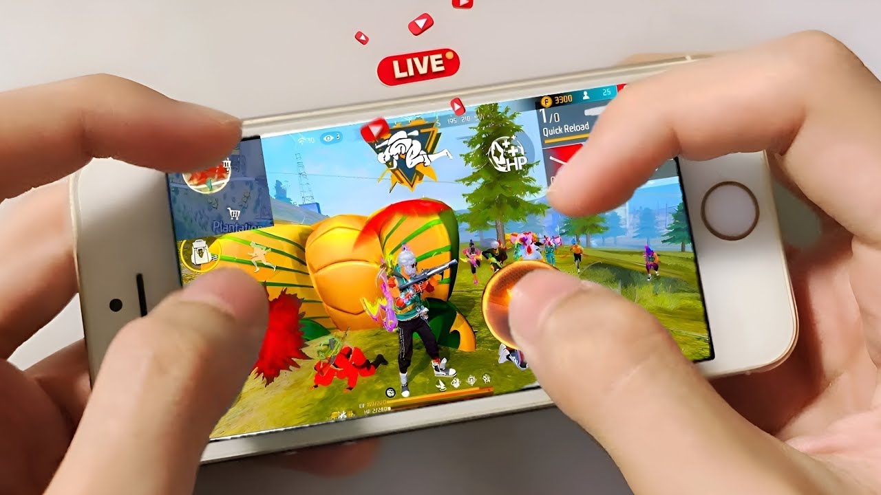 iphone 6s Free Fire live Handcam Gameplay 2026🔥