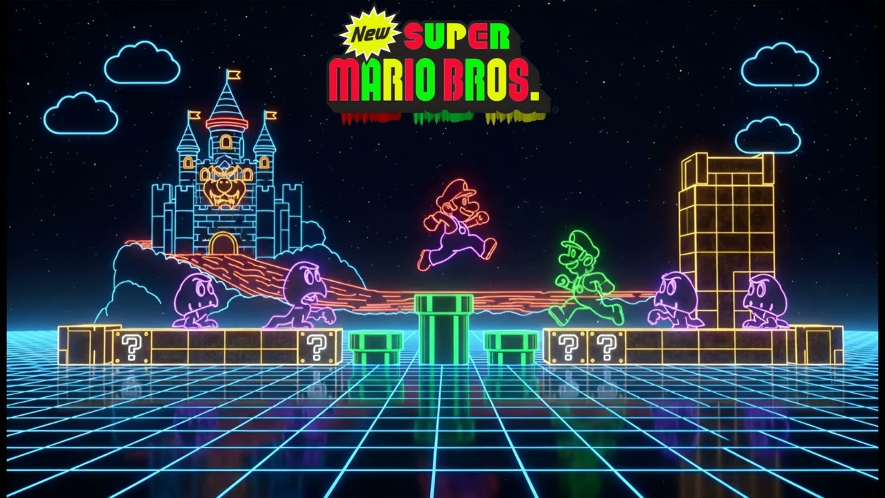 Reborn Synth - Super Mario Bros. (Synthwave-Remix) HQ