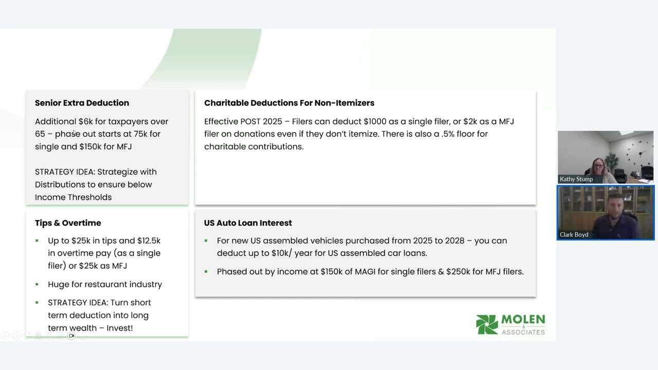 OBBB 2025 Explained | Tax Planning Strategies for Families, Seniors & Individuals