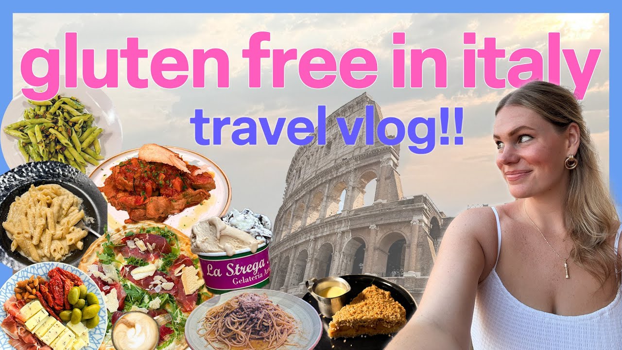 GLUTEN-FREE IN ITALY!! Everything I Ate + Did in Rome & Florence 2025
