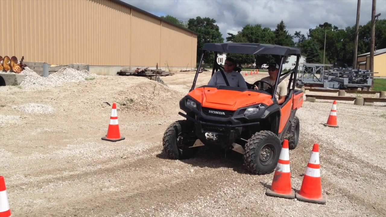 UTV safety training and obstacle course 8.12.2016