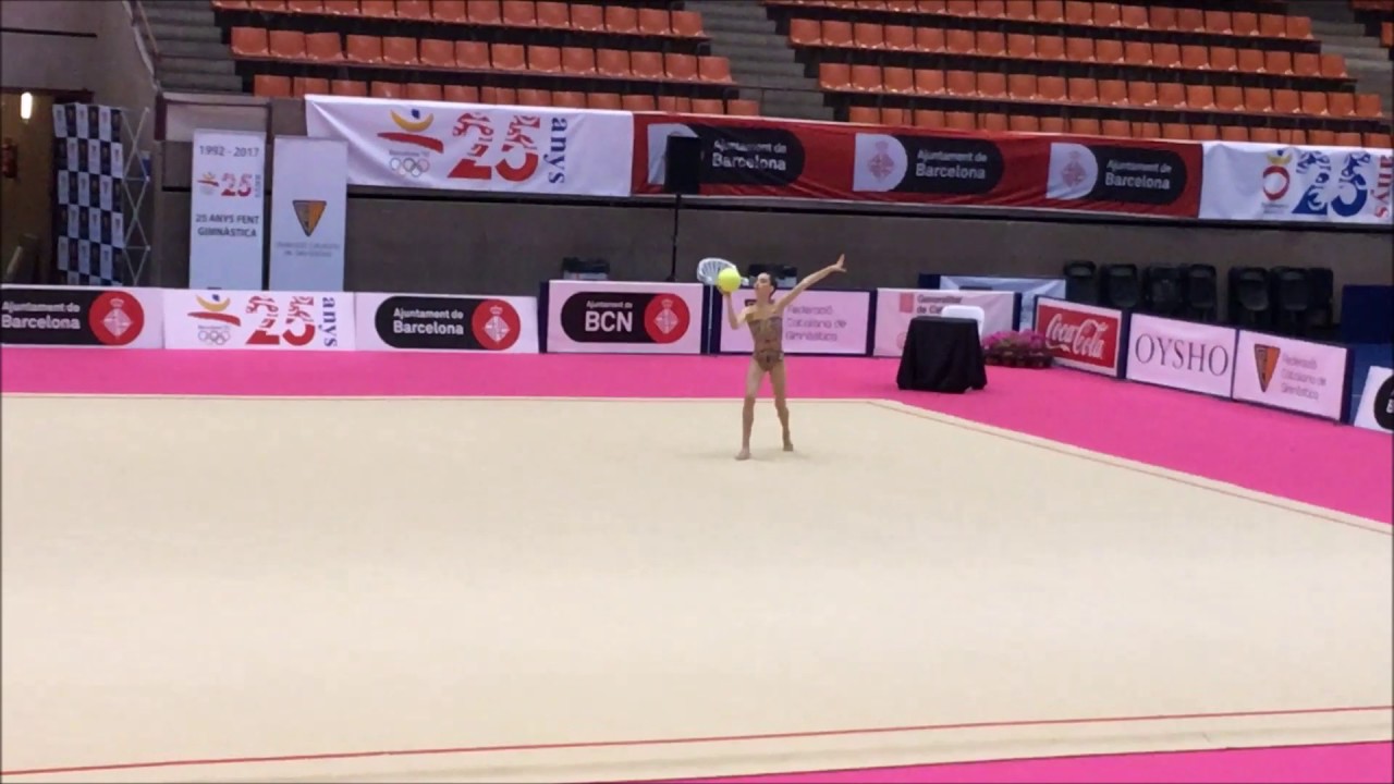 ELISA PEREZ_PELOTA_28/05_2017_FINAL COPA CATALANA RITMICA_FEDERACION CATALANA GIMNASIA RITMICA