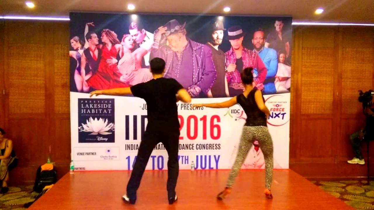 Adolfo Indacochea and Tania Cannarsa Mambo workshop (progressive 2) @ IIDC 2016