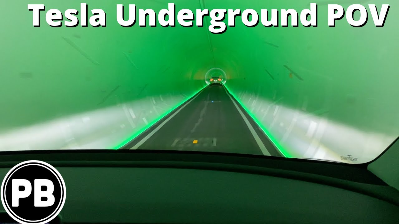 Las Vegas Underground Tesla Loop POV