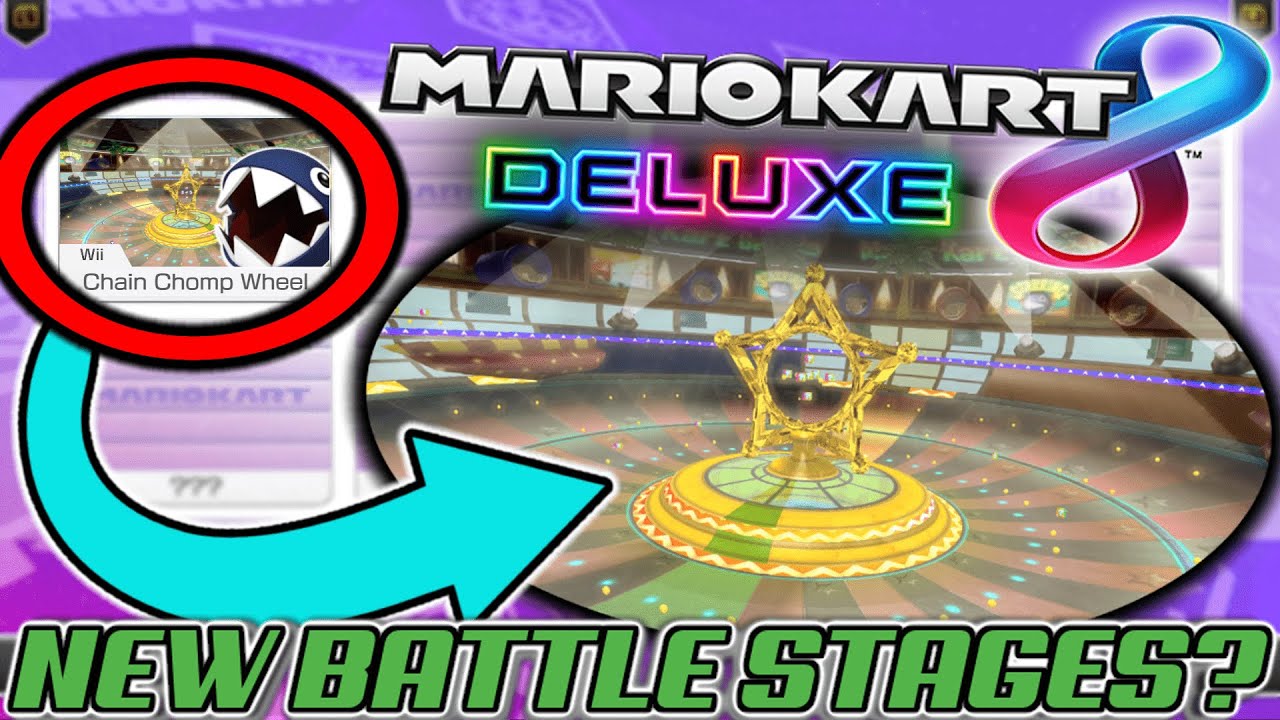 NEW BATTLE STAGES that could come to Mario Kart 8 Deluxe!