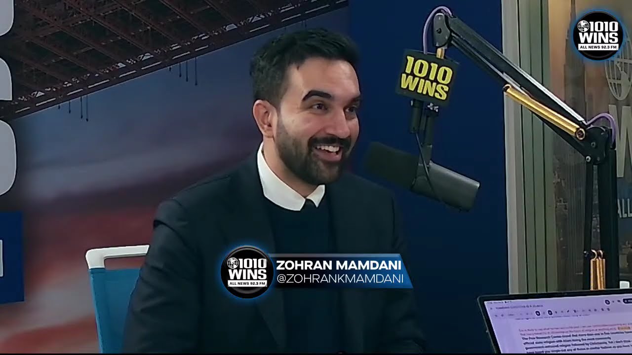 Zohran Mamdani Live on 1010 WINS