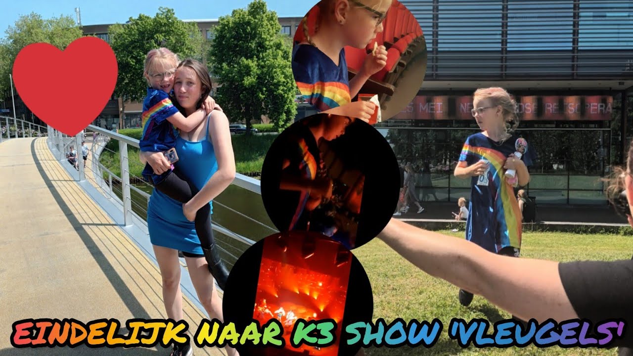 DESTENY GAAT EINDELIJK NAAR DE K3 SHOW 'VLEUGELS' / DE FAMILIE SNIJDERS // VLOG #406