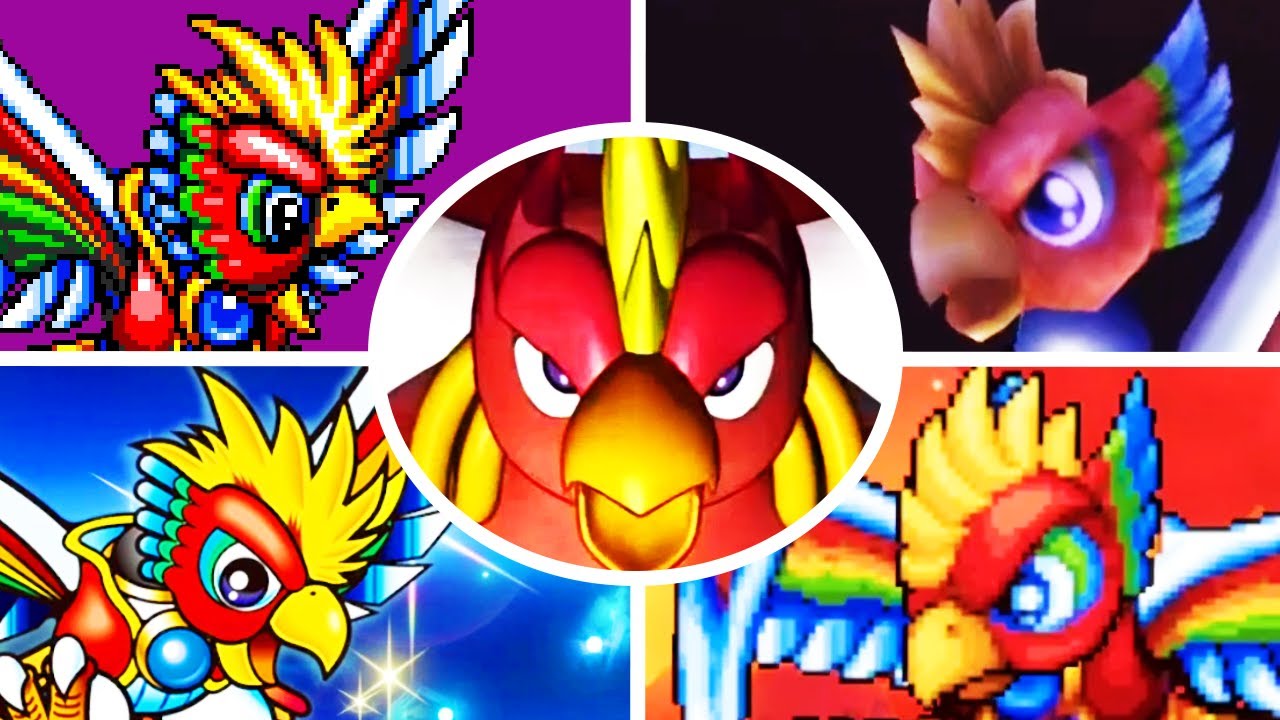 Evolution of Dyna Blade in Kirby Games (1996-2022)