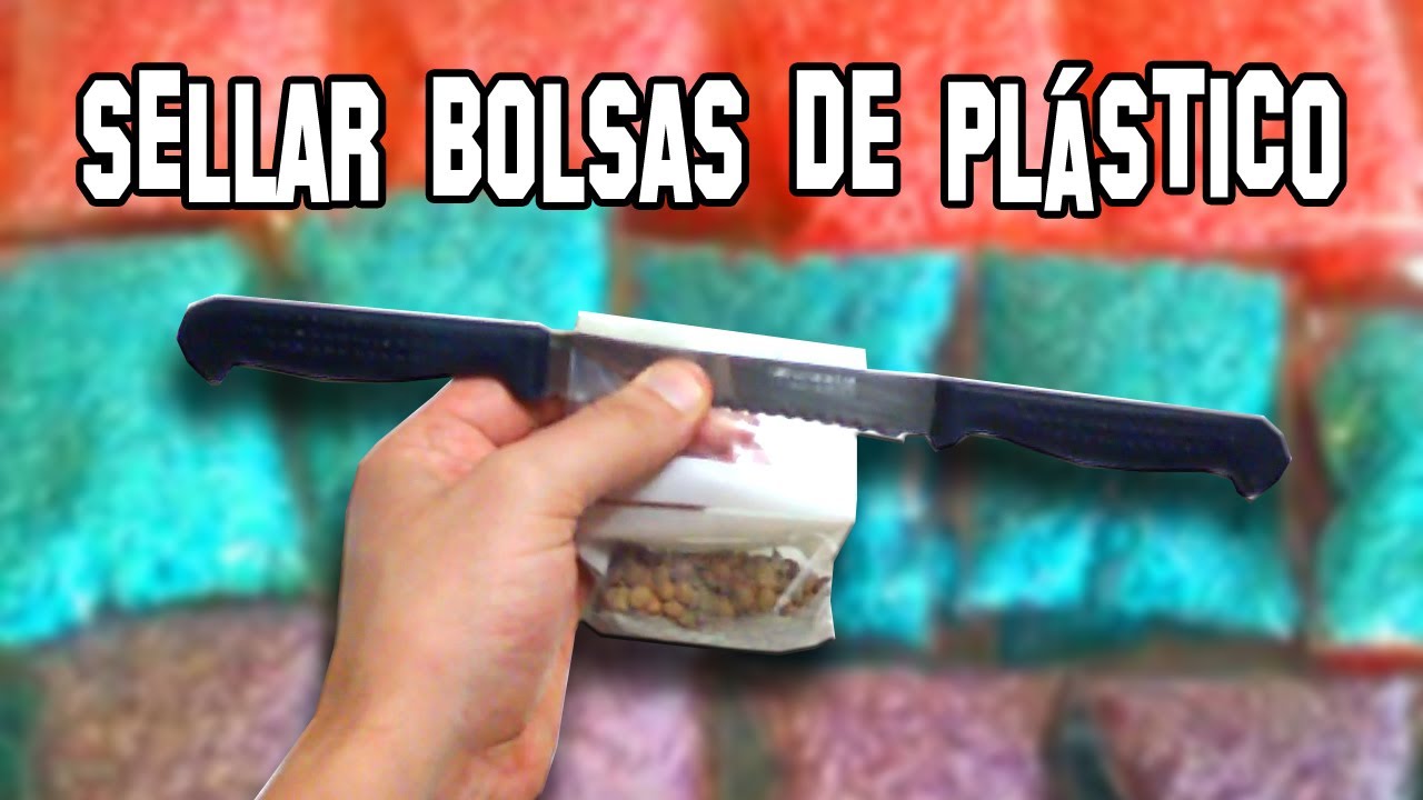 ✔ Truco para la Vida Real | Como Sellar Bolsas de Plástico