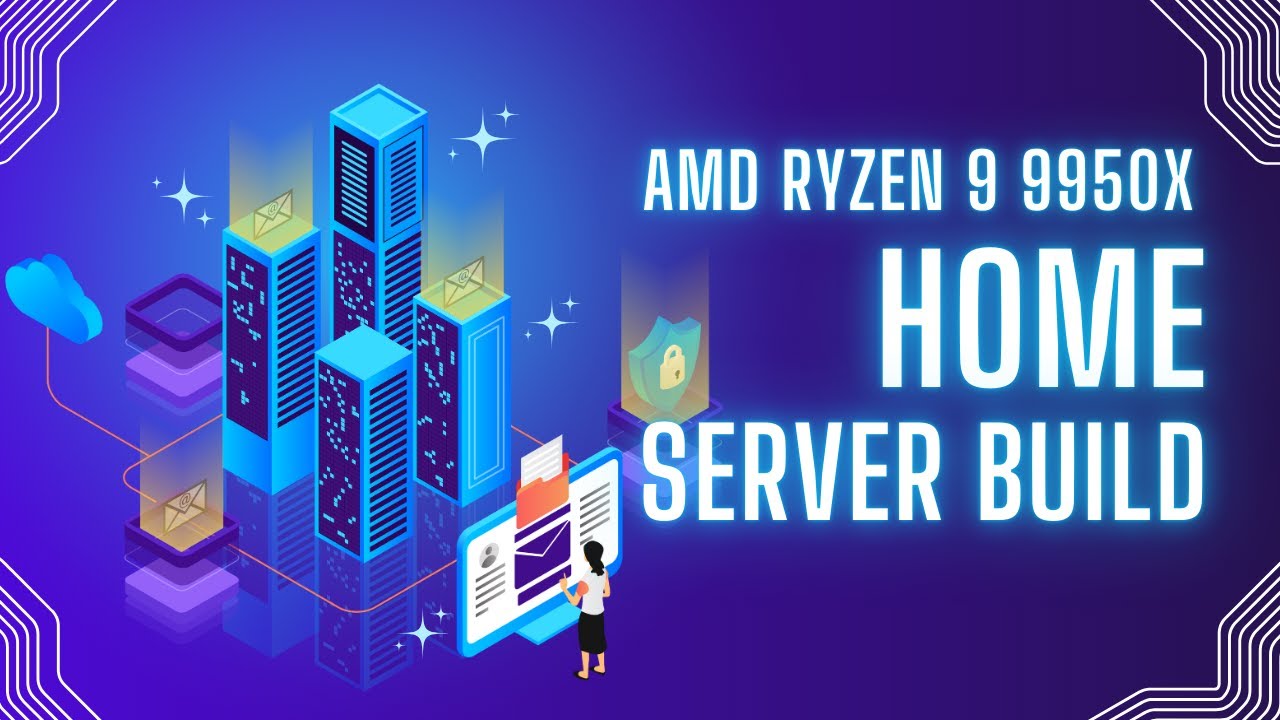 Silent Powerhouse: PC Home Sever Build using AMD Ryzen 9 9950X