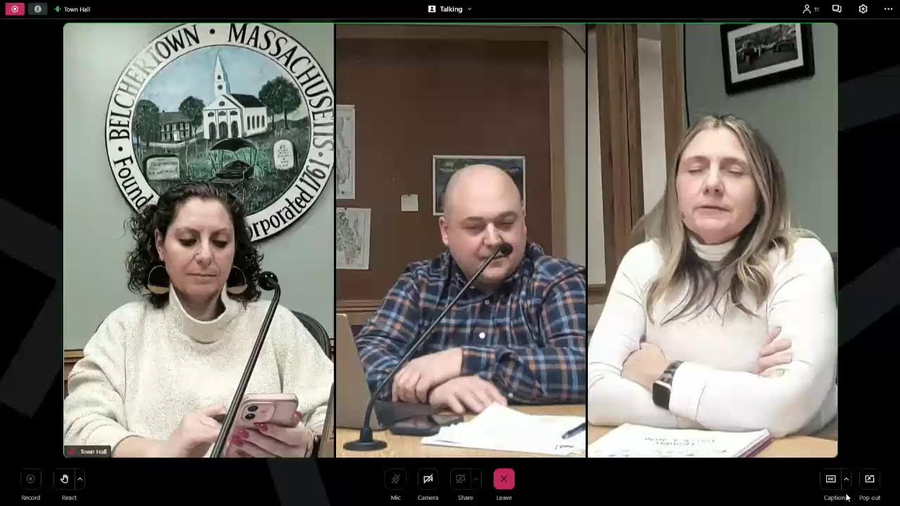 Select Board Meeting - March 2, 2026