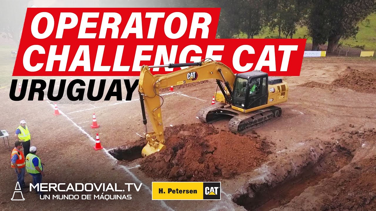 Global Operator Challenge CATERPILLAR | Uruguay | H. Petersen | Mercado Vial TV