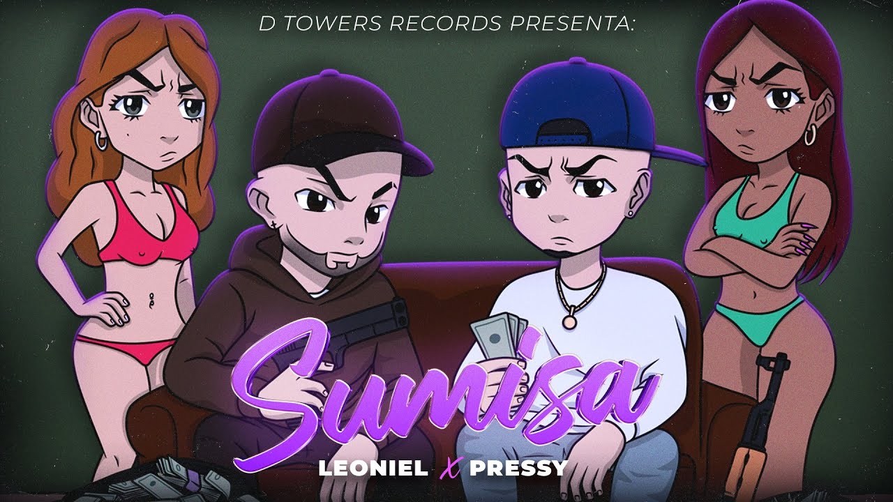 Leoniel - sumisa ft. @PRESSY-PR  (Oficial Visualizer)