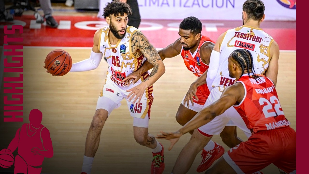 BAXI Manresa - Umana Reyer Venice: 17^ giornata Eurocup 2025/26 - HIGHLIGHTS