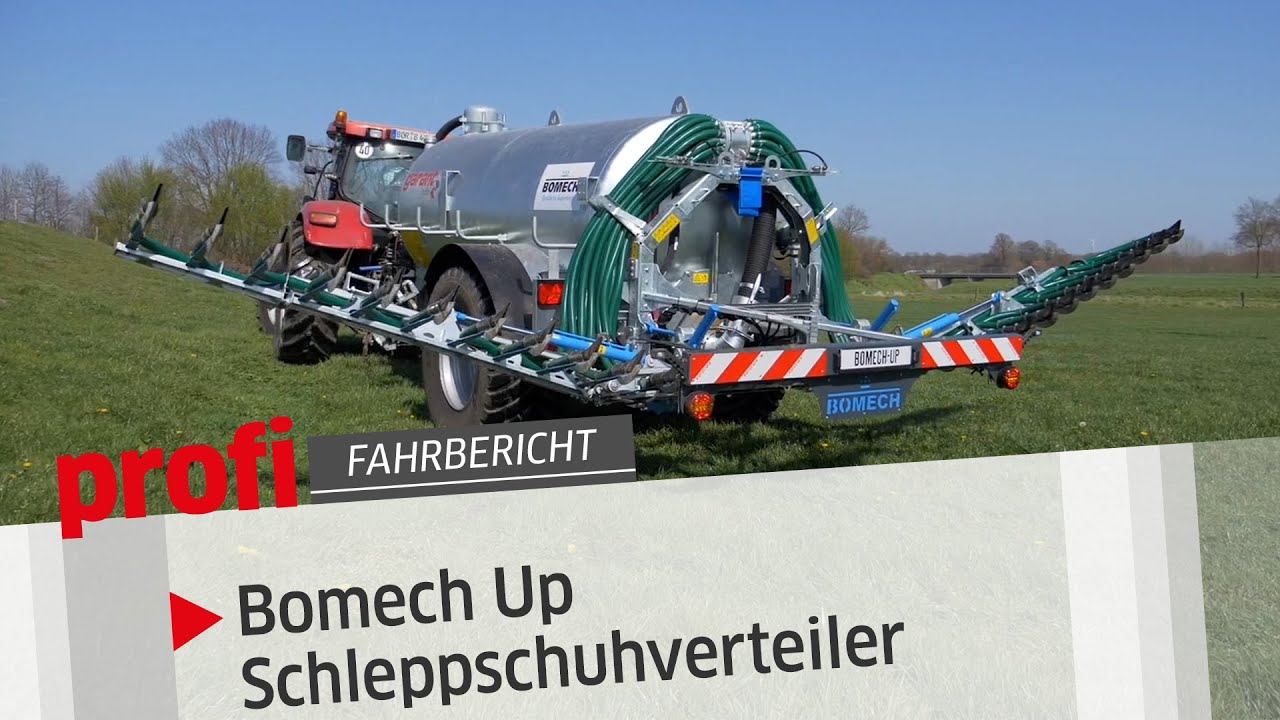 Bomech Up Schleppschuhverteiler | profi #Fahrbericht
