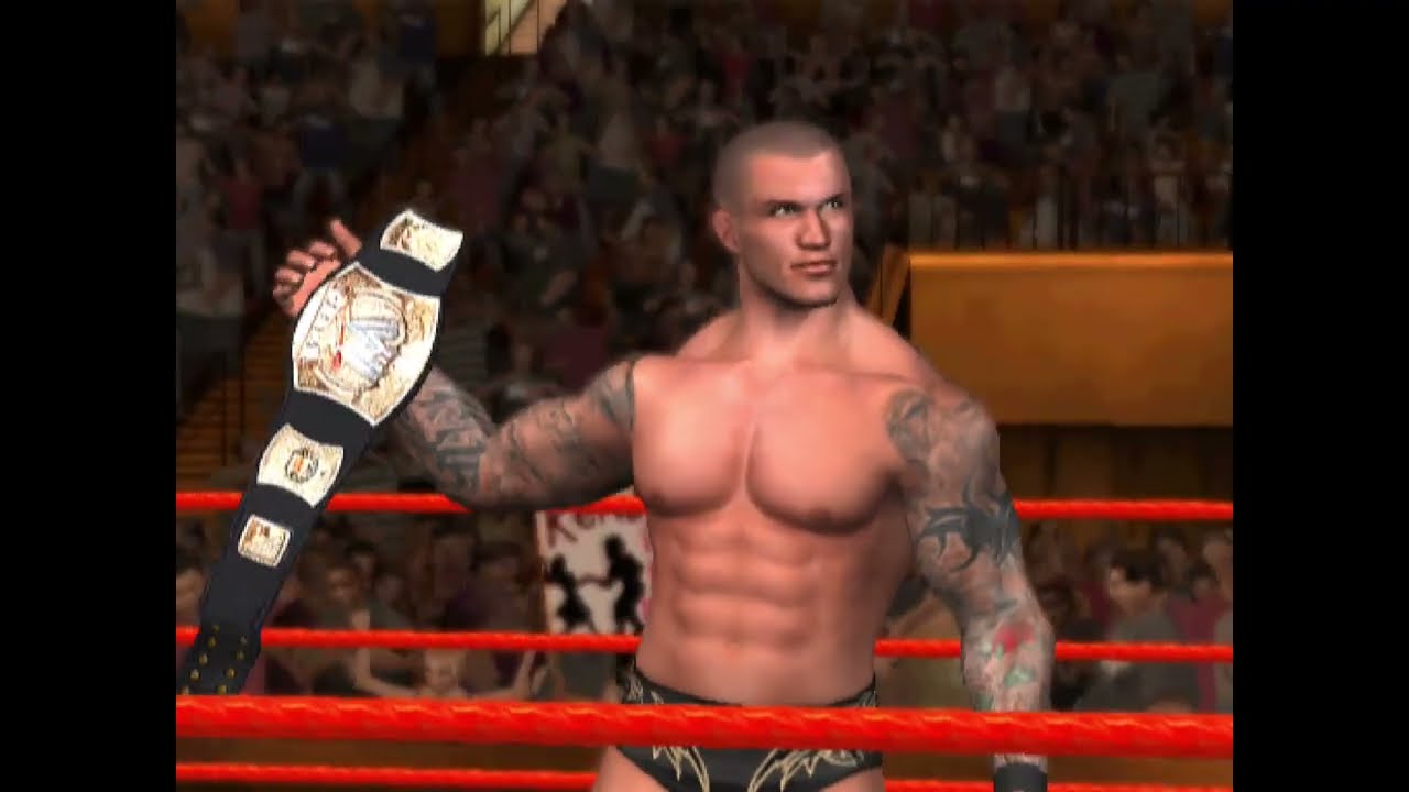 WWE SMACKDOWN VS RAW 2010: BRIAN KENDRICK VS RANDY ORTON  WWE TITLE FULL MATCH GAMEPLAY 
