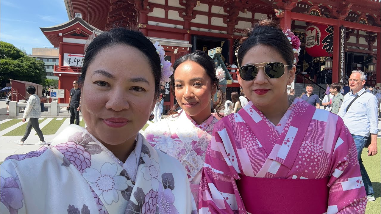 EXPLORING ASAKUSA || TOKYO JAPAN 🇯🇵👘🙏