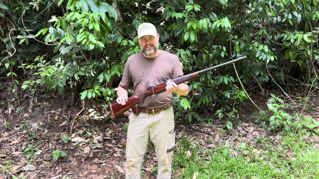 Rigby Big Game Rifle in 416 Rigby- discussion and express sights shooting
