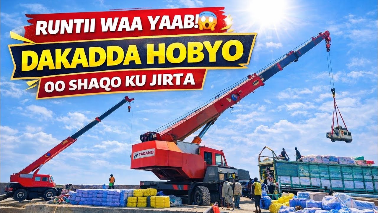 Runtii Waa Yaab! Dakadda Hobyo & Shaqada Ka Socota”Dakadda Hobyo – 250 Qof Oo Nolol Ka Helay!”