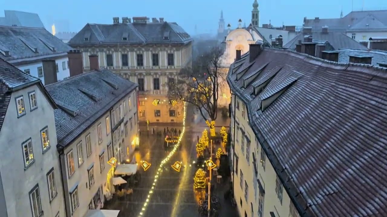 Christmas at the Clock Tower Graz  (Uhrturm..)
