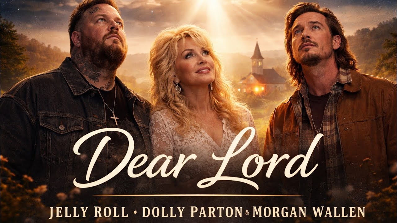 Jelly Roll ft Dolly Parton and Morgan Wallen - Dear Lord | Country Gospel Music 