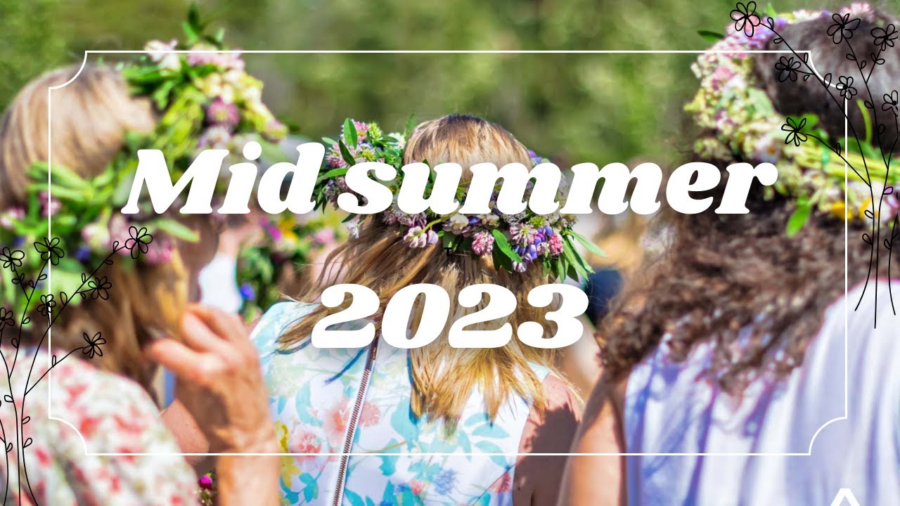 Mid Summer celebrations in Hågelbyparken, Stockholm, Sweden | June 2023