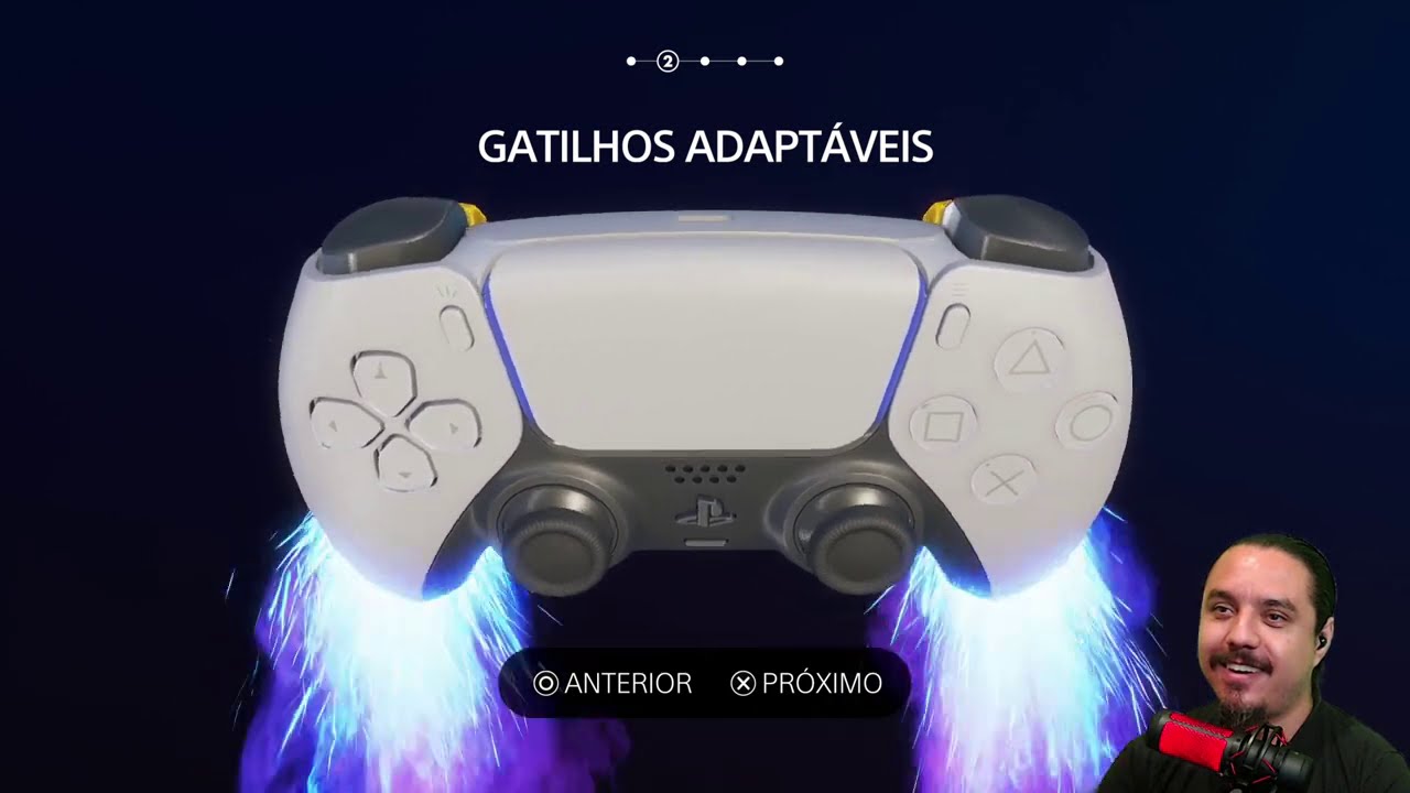 ASTRO'S PLAYROOM - Conferindo o 1º Game no PlayStation 5