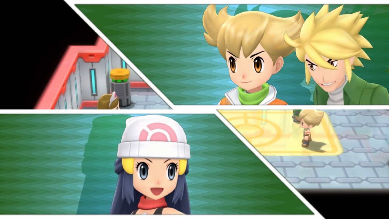Pokemon Brilliant Diamond -- VS Barry & Palmer (Rank 10 Masters Doubles Battle Tower)