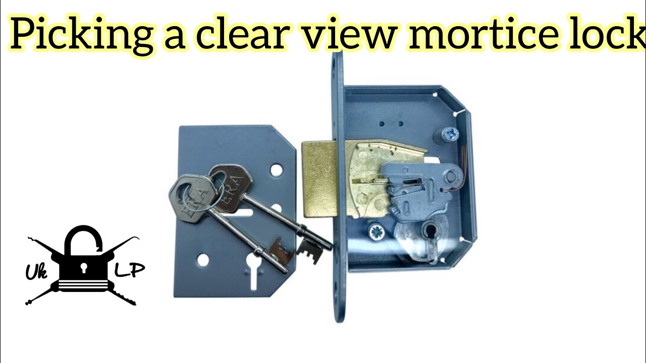 🇬🇧 Uk Lockpickers Mortice Pick V's Euro Spec Easy T 5 Lever Mortice Lock