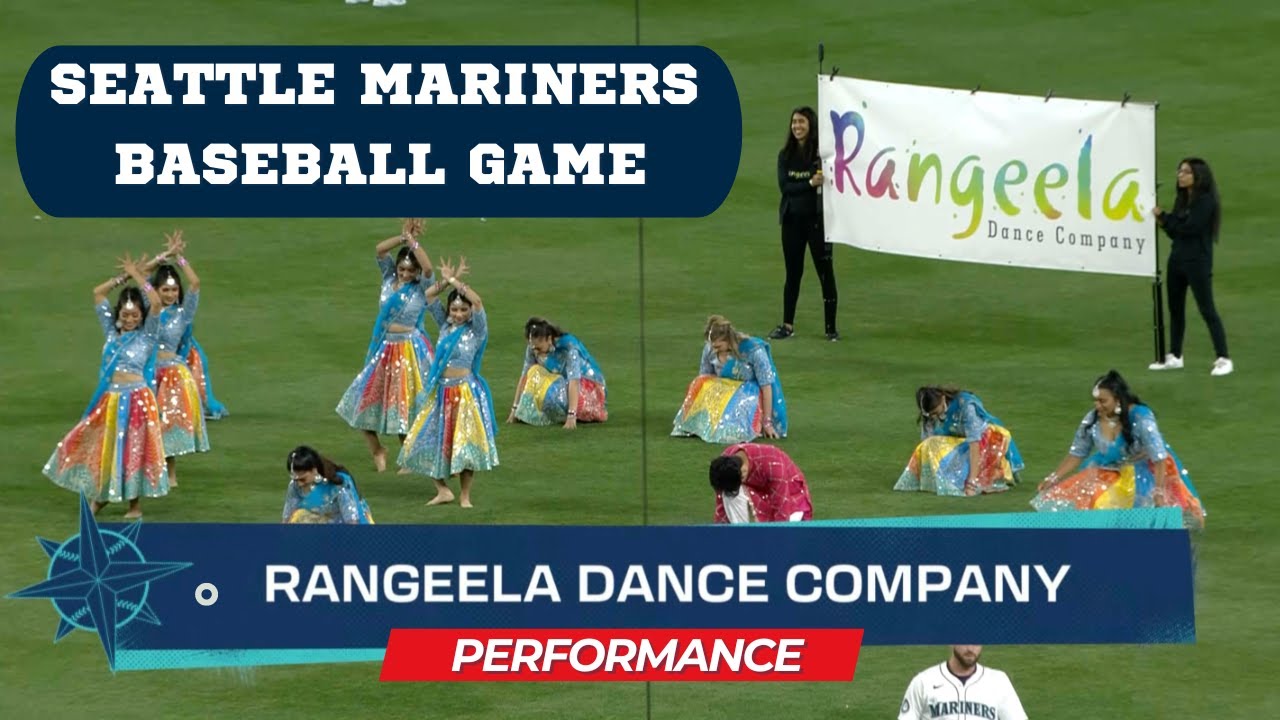 Seattle Mariners Performance | Rangeela Dance Company | T-Mobile Park | Current Laga | Naatu Naatu