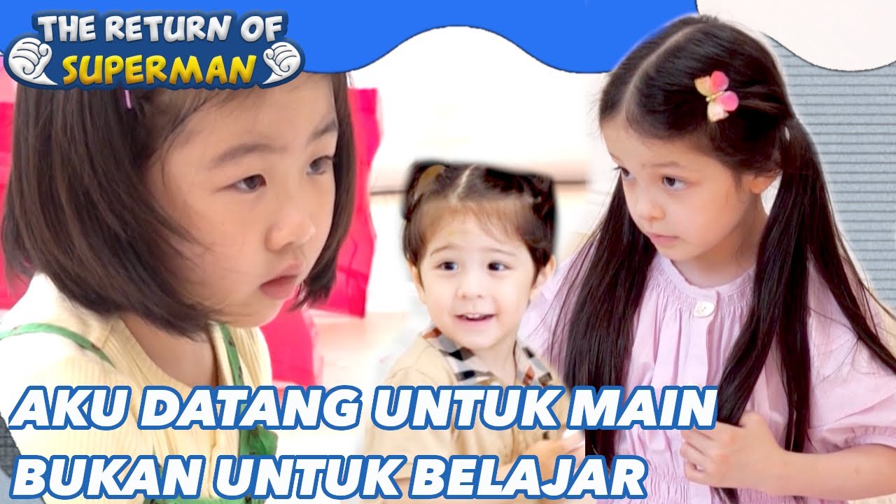 Aku Datang Untuk Main Bukan Belajar|The Return of Superman|SUB INDO/ENG|220617 Siaran KBS WORLD TV|