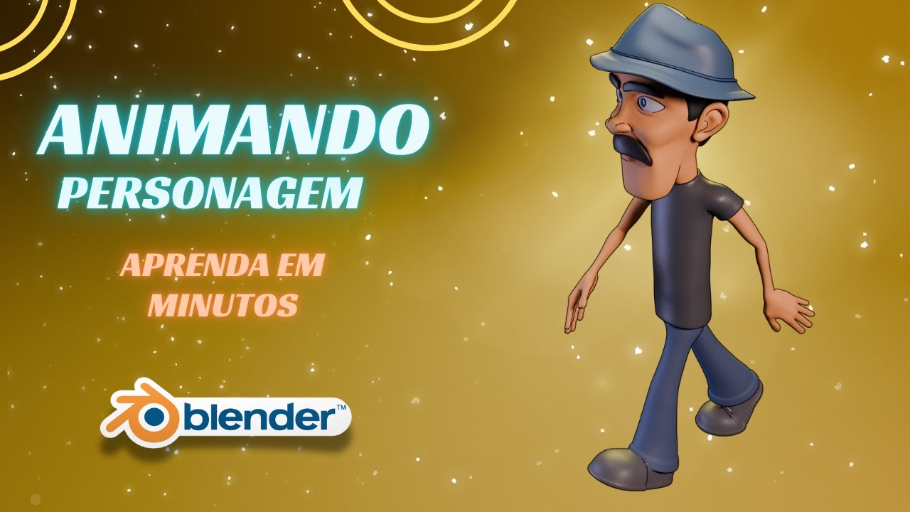 Animando um Personagem no Blender em 10 Minutos!