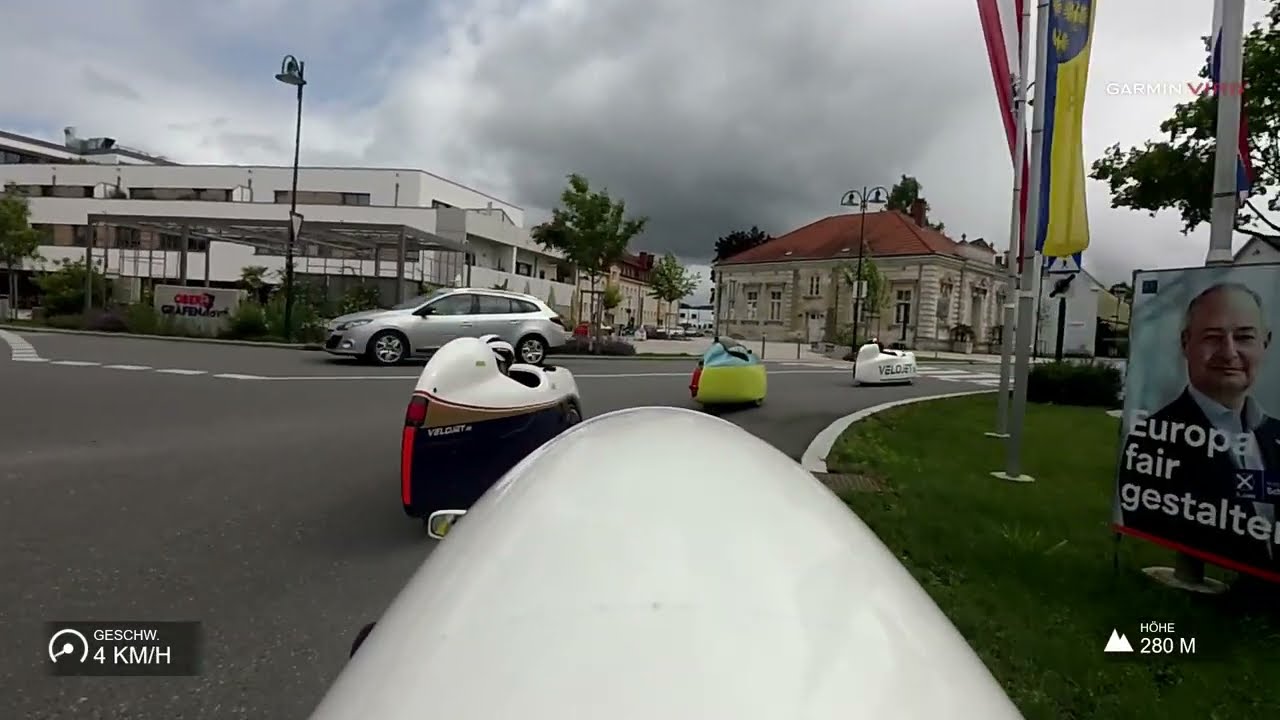 Velomobil Treffen Ebersdorf 1. Juni 2024