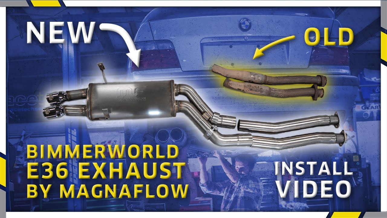 Our Most Popular BMW Exhaust - BimmerWorld by Magnaflow for E36