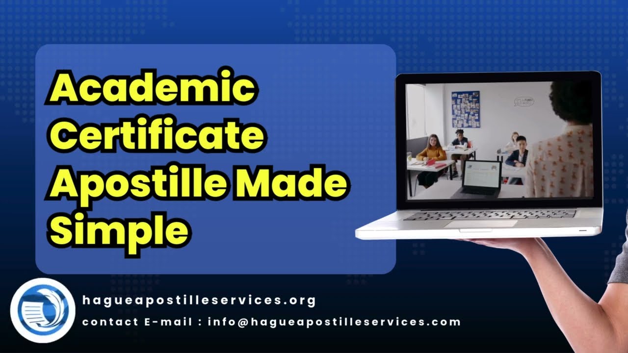 Academic Certificate Apostille Made Simple