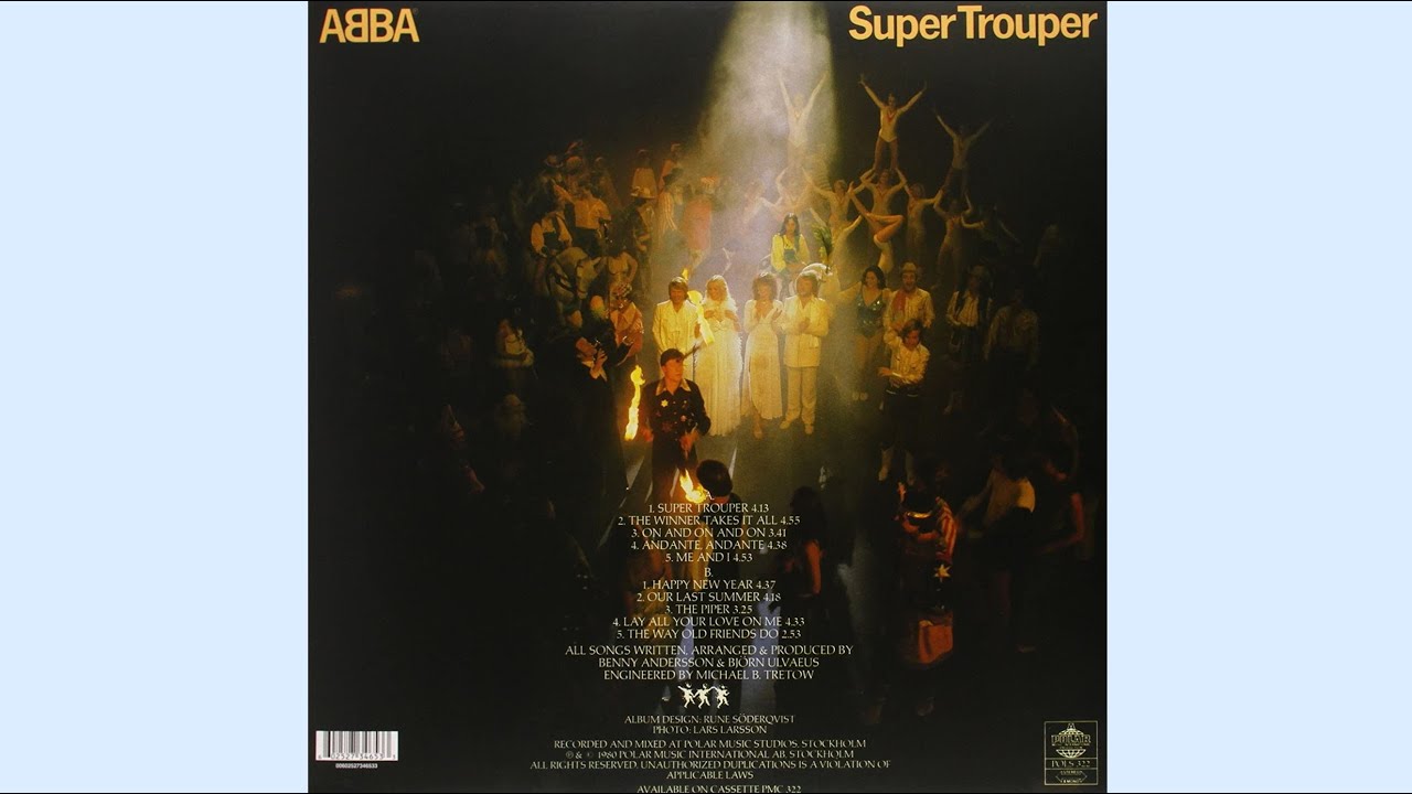 Vinyl: ABBA - The Way Old Friends Do (Super Trouper)
