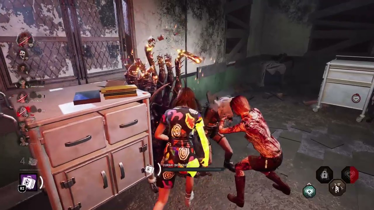 Dead by Daylight Partida con Eleven Jane Hopper 2vs8 cuando tus amigos se pasan