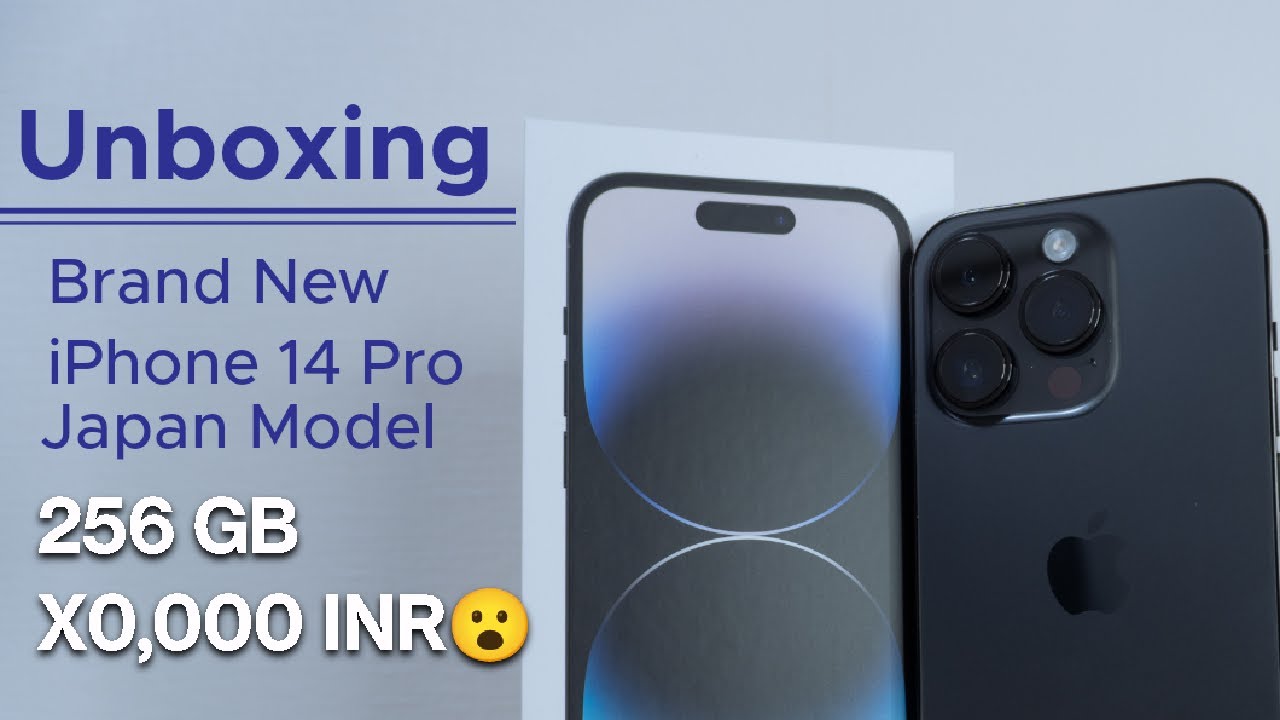 iPhone 14 Pro unboxing and First Look | Indian purchasing iPhone in Japan | Indian in Japan
