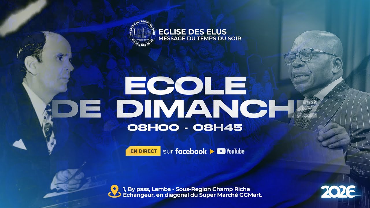 EDE | ÉCODIM : LE VERITABLE CHRISTIANISME - PARTIE 1 | DIMANCHE 25.01.2026 | FR. MOÏSE TUBUKU