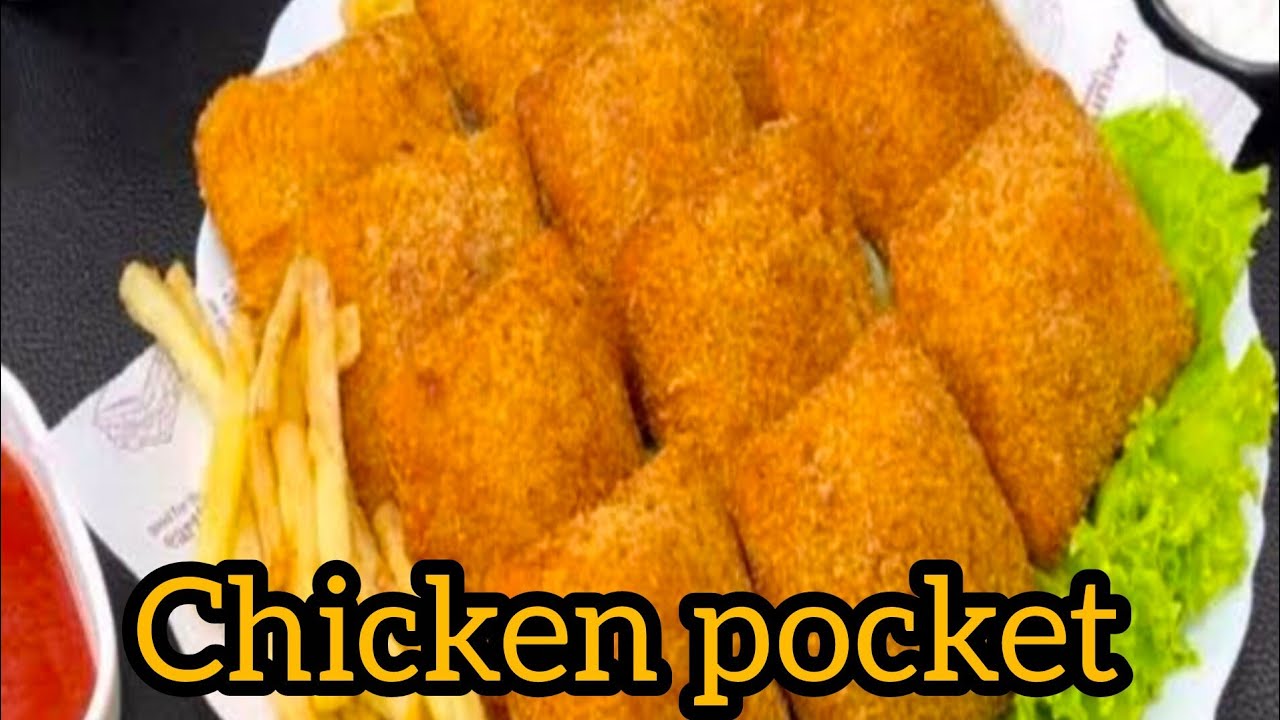 Ramadan especial chicken pocket recipe 