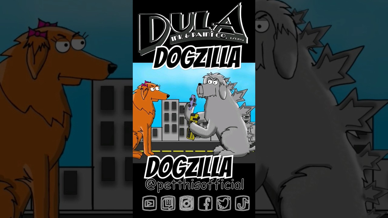 Dogzilla! #godzilla #godzillaminusone #godzilla2023 #godzillaminusone2023 #gojira #kaiju #dogshorts