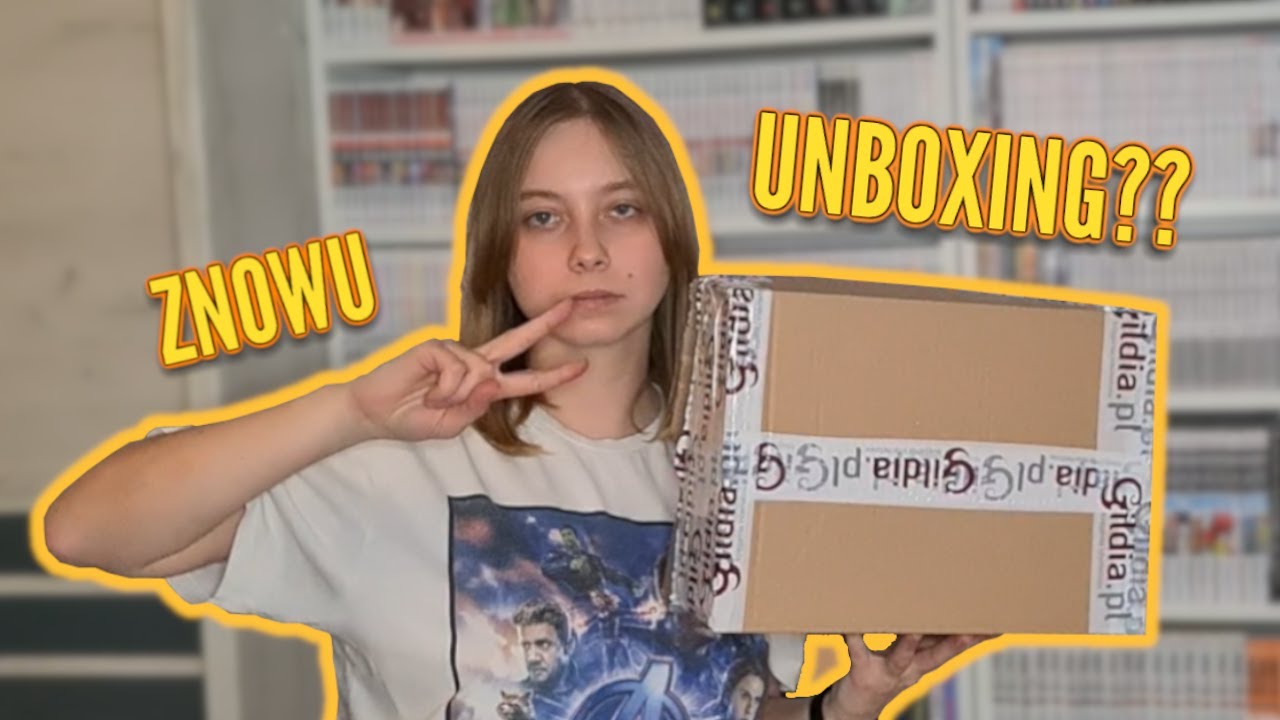 Kolejna MEGA-SUPER-DUPER PAKA Z GILDII - mangowy unboxing!