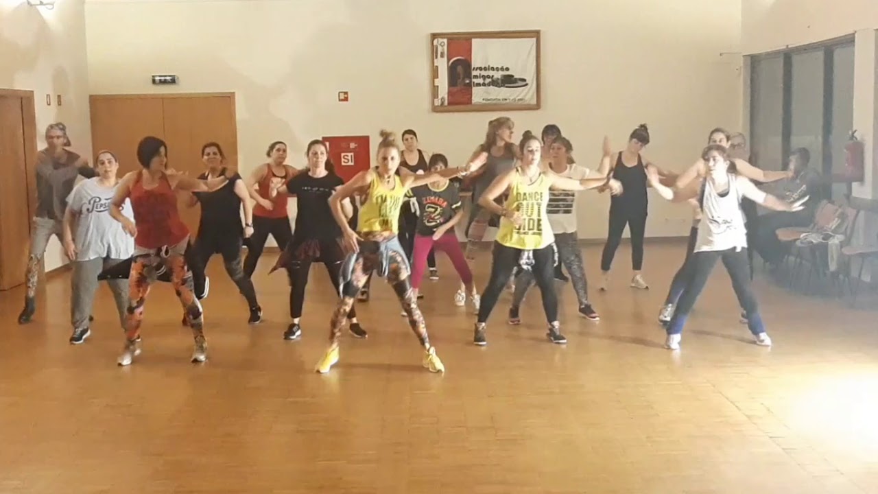 Zumba Ana Leal Portugal Carino Mio Choreo inspired in Zj Diego Chantir
