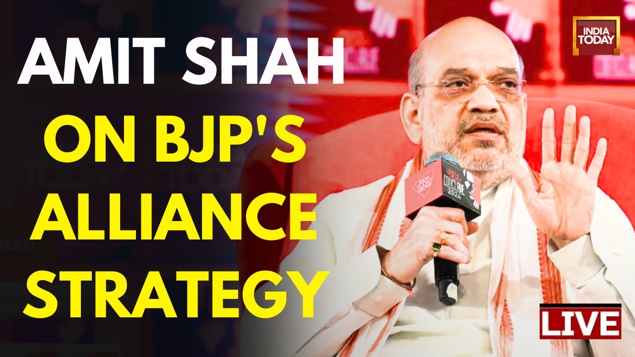 Amit Shah LIVE: Amit Shah Decodes BJP's Alliance Strategy | India Today Conclave 2024 | BJP LIVE