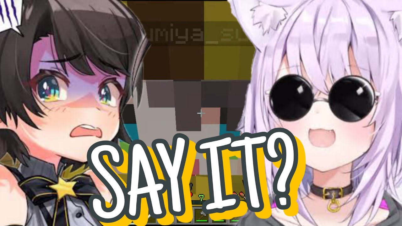 Nekomata Okayu Made Subaru Said Embarrassing Stuff | Minecraft [Hololive/Sub]