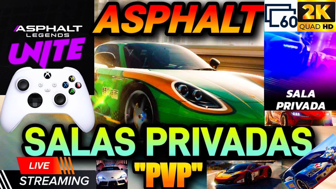 🔴ASPHALT - ¡VIERNES DE RACIS-⚫️! 😏🔥 🎮=🥭[2K 60FPS] | PVP/SALAS PRIVADAS | 26/Diciembre/2025🏁🔴