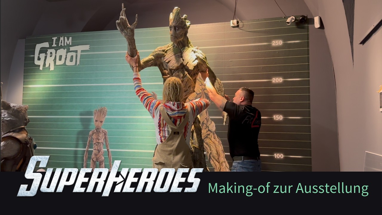 Superheroes. Das Making-of zur Ausstellung