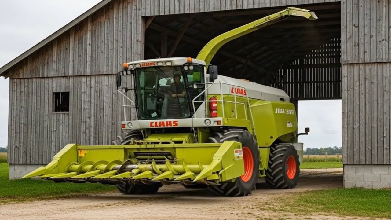 Legend Returns to the Fields: 1994 Claas Jaguar 880 Harvesting Corn