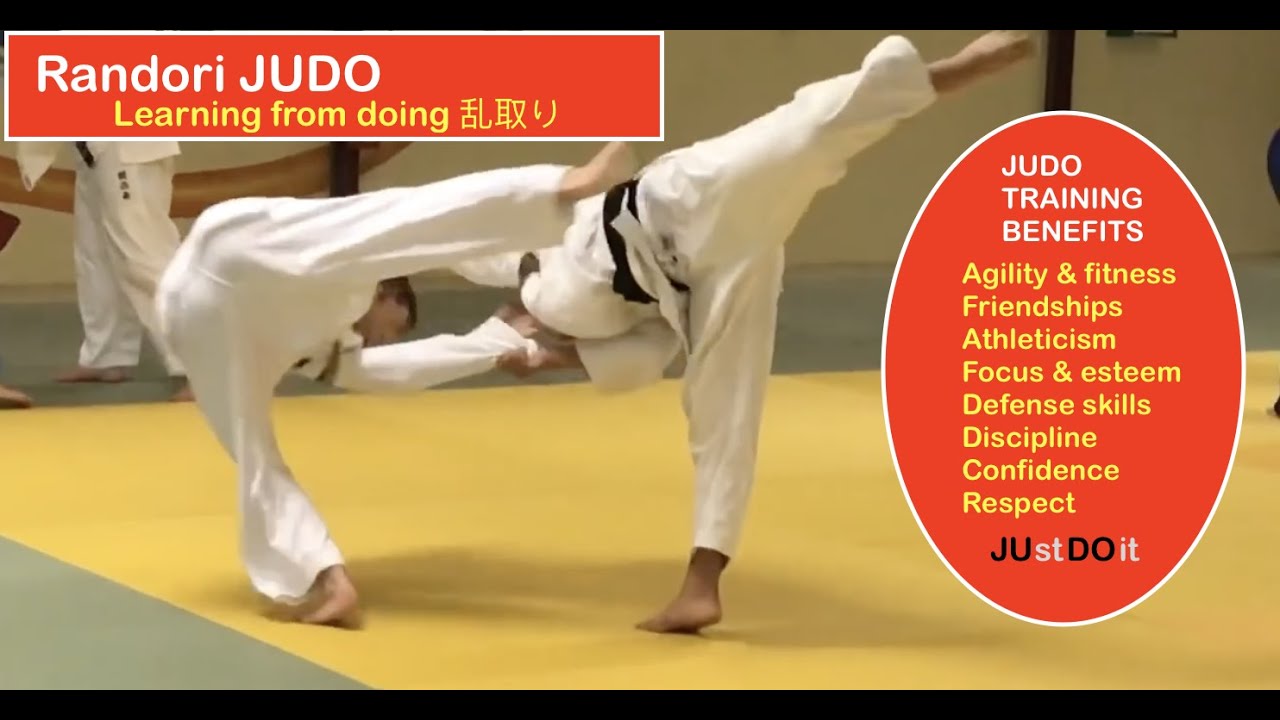 RANDORI JUDO:   Learning by doing     乱取り