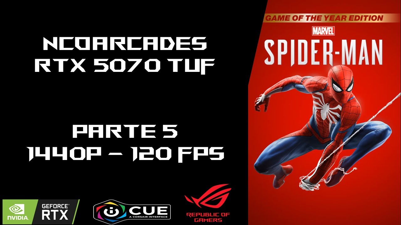 Marvel's Spider Man Remastered  Parte 5 120fps 1440p